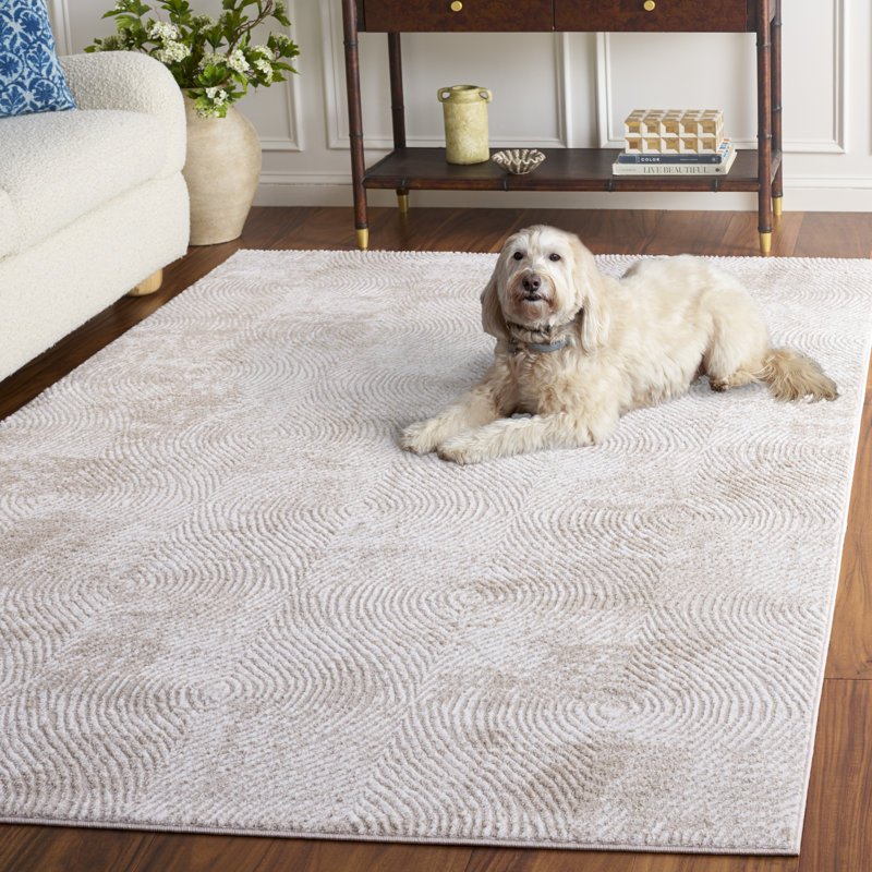 Tapis abstrait Jhayden Performance, Rectangle 5 pi 3 po x 7 pi 6 po