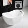 54" x 28" Freestanding Soaking Acrylic Single Slipper Bathtub with Reversible Drain