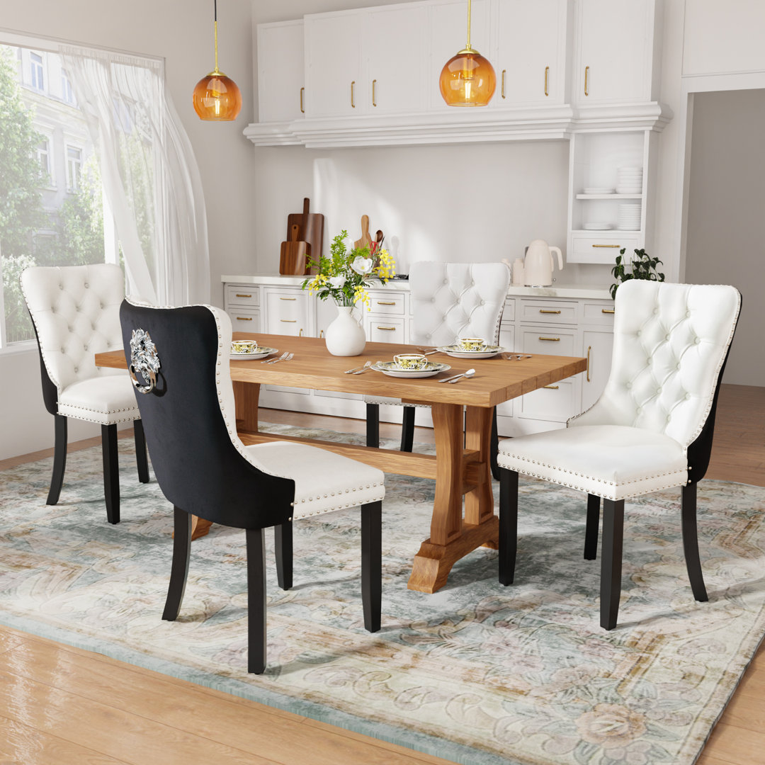 Modern Velvet Dining Chairs Dining Room Chairs Set of 4