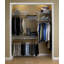 Adjustable ShelfTrack Wardrobe or Utility Clothes Rail System Heavy Duty White Wire Shelving Kit
