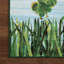 Tapis bleu / vert lavable à la machine à motif de scène de soleil «The Très affamé» par Eric Carle, bleu / vert, 4 pi 11 po x 6 pi 6 po-322483126