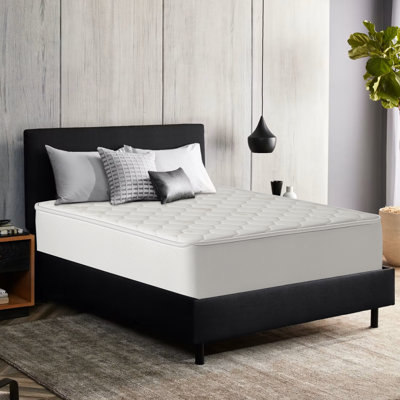 8" Medium Firm Tight Top Fully Assembled Innerspring Double Sided Hybrid Mattress