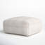 Iyanola 34'' Wide Square Geometric Pouf Ottoman-1334501688