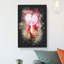 Pink Bleeding Heart Flowers - Wrapped Canvas Painting Print-56640074