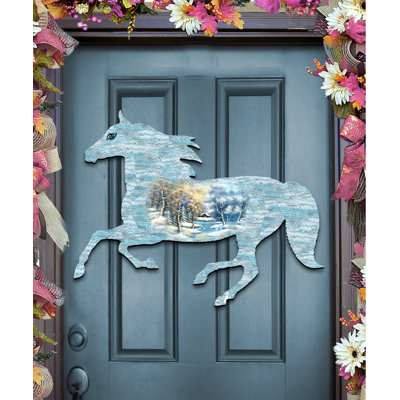 Christmas Horse Banners
