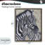 Cadre flottant Mama Zebra & Her Foal, design par Sarah Waldron Kimball-1790174884-1790174888