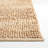 Keavi Natural Fiber Handwoven Jute/Cotton Striped Rug in Brown-347406449