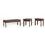 Table de canapé transitionnelle en bois massif l 46 po Artisan-1341477118