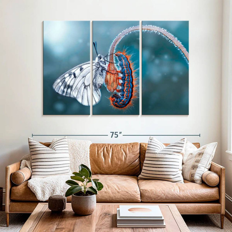 Brampt Butterfly Destiny, 42" H x 65" W