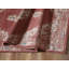 Tapis beige / rouge tissé à la machine Slay-1083525622