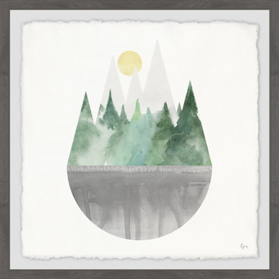 Forest Sun - Framed Print