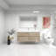 Ensemble de meuble-lavabo mural simple l 59 po Jaydelyn-821587517