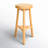 Severine Solid Wood Counter Stool