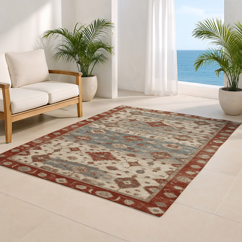 Tapis gris intérieur et extérieur surteint, Rectangulaire 2 pi x 3 pi