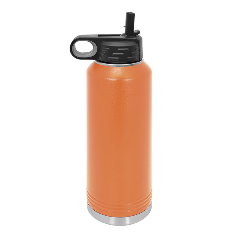 Bouteille d'eau isolée en acier inoxydable Sofia's Findings, Jaune, 40 oz