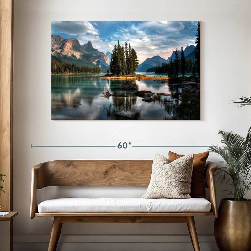 Alvord Mirrored Spirit Island, 32" H x 48" W
