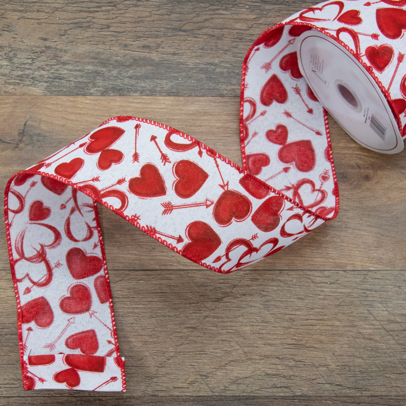 2.5'' Abstract Fabric Ribbon
