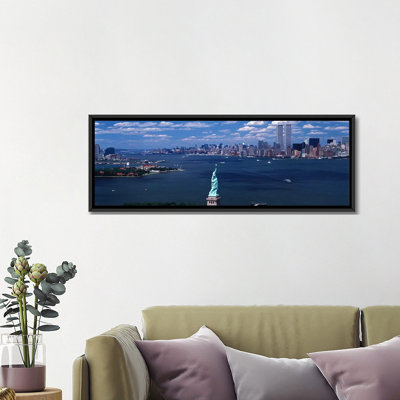 « new york, statue of liberty », reproduction de photo sur toile