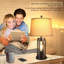Lampe de table USB en métal Ailisha