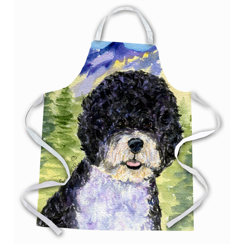 No Pattern Bib Apron