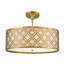 Arabella 3-Light Drum Pendant
