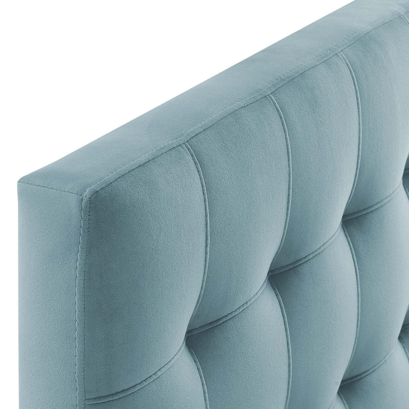 Tête de lit Copper Grove Worishofen par Modway, Bleu pâle, Jumeau