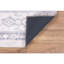 Tapis lavable en machine Premium, 4,6 x 6,2 pieds, 100% polyester, 1850 g / m² | Hauteur des poils: 0,2 po | Poly-coton écologique recyclé | Parfait pour le salon, la chambre à coucher et les endroits très passants-1197499091