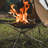 Portable Fire Pit Collapsing Steel Mesh Fireplace For Camping Bbq-1898230922