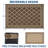 Outdoor Rug 6×9 Waterproof Plastic Straw Rug Vintage Trellis Outdoor Rug Easy-Cleaning Outdoor Area Rug Carpet Rv Mat Outdoor Patio Camping Rug for Picnic Backyard Deck Balcony Porch-686957620-686957625