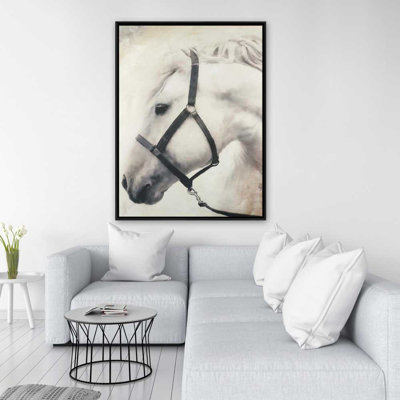 Darius le cheval - animaux occidentaux, art mural sur toile