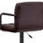 Chestertown Adjustable Bar Stools - Counter Height Barstools with Back and Armrest-31020303