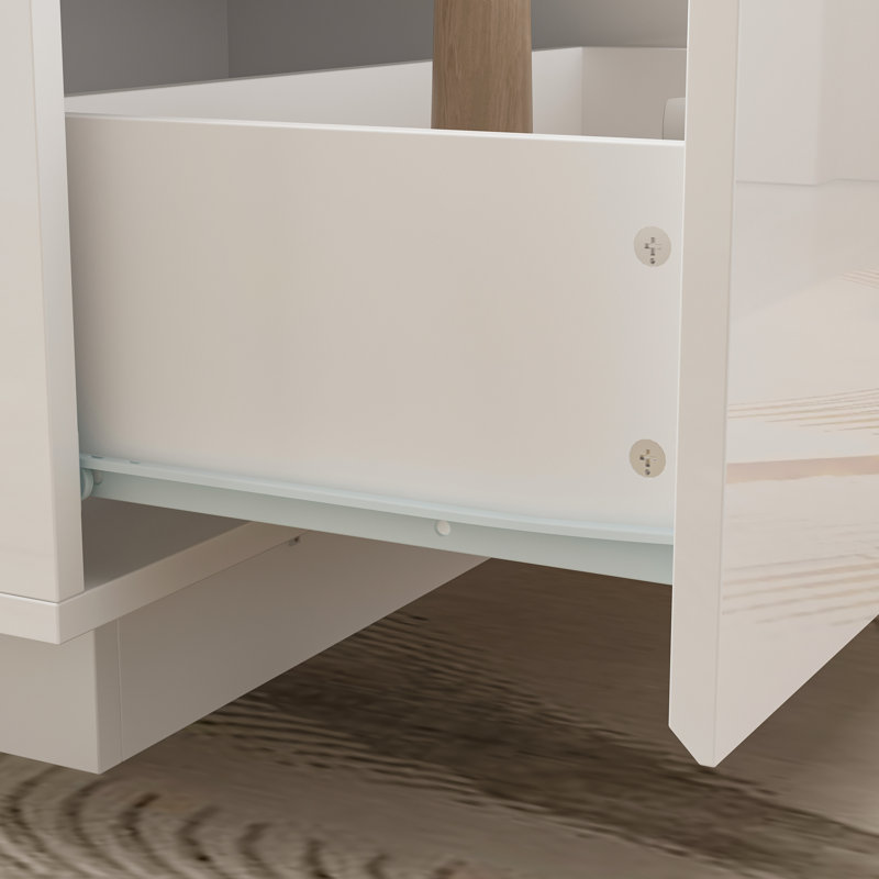 Table basse avec rangement Caelah Block