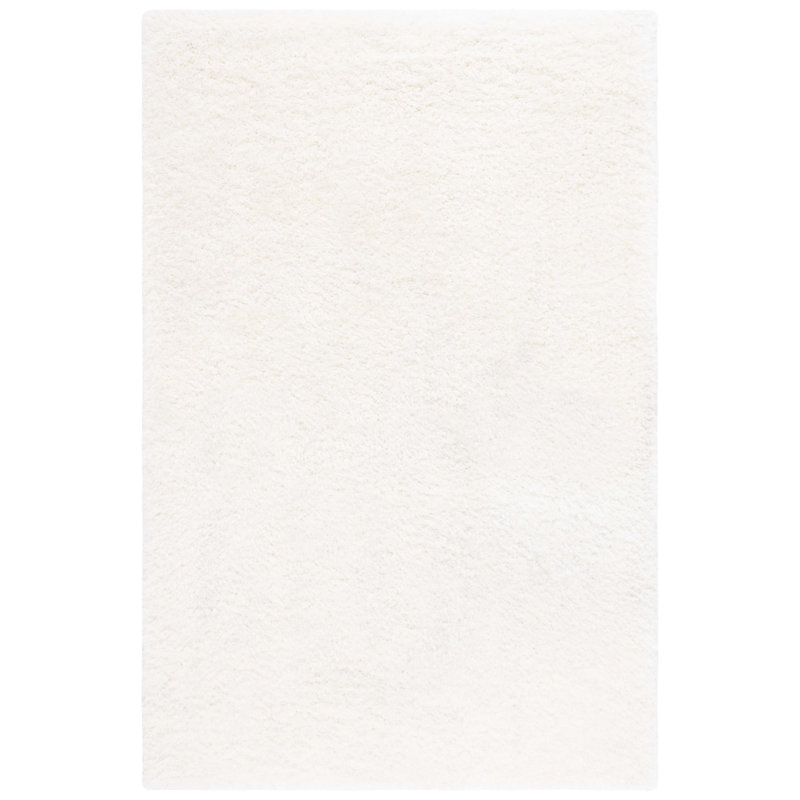 Handmade Tufted Ivory Area Rug, Rectangle 152 x 244cm