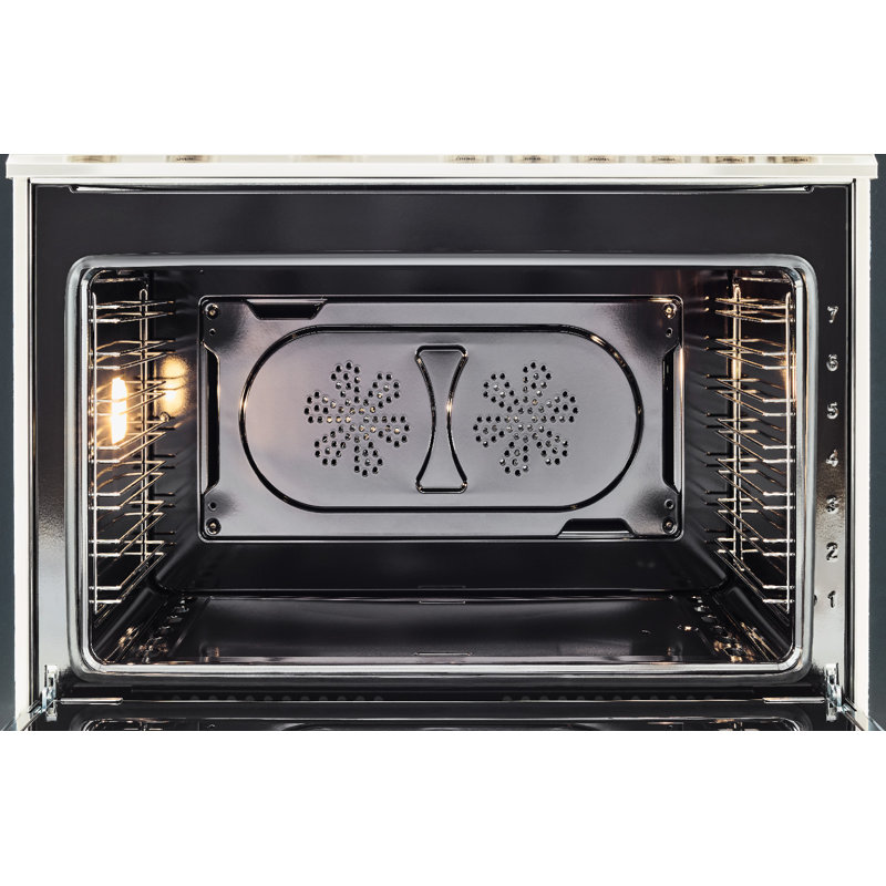 Master Series Bertazzoni 36" 5.9 Cubic Feet Induction Freestanding Range, Matte Black