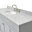 Ensemble de meuble-lavabo simple 61 po avec miroir Partham-94350847