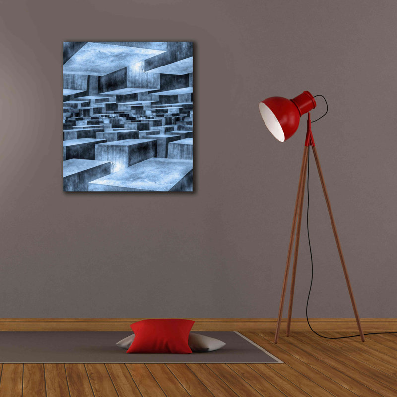 «No Way Out» par Ata Alishahi, H 30 po x l 26 po x P 1,5 po