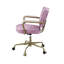 Chaise de bureau pivotante, fauteuil rembourré pour bureau personnel-1436628767