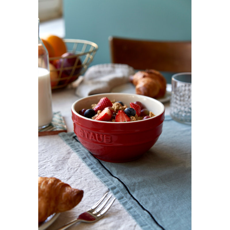 Staub Large Universal Cereal Bowl, Cherry