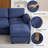 6-Seater Modular Sectional Sofa With 2 Ottomans-1427562918