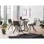 Eyre Round Metal Base Dining Table