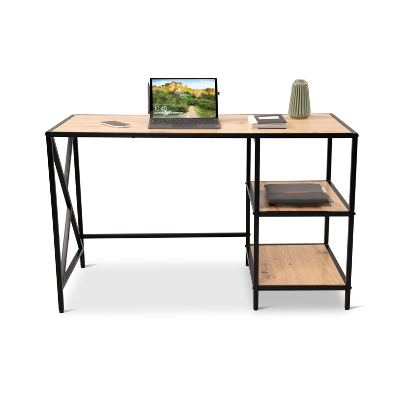 Calixte Metal Base Writing Desk