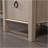 Desk, Brown Finish