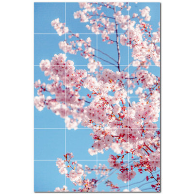 Spring Photo 12'' x 12'' Satin Ceramic Decorative Mural -  Picture-Tiles.com, PT500953-46XL