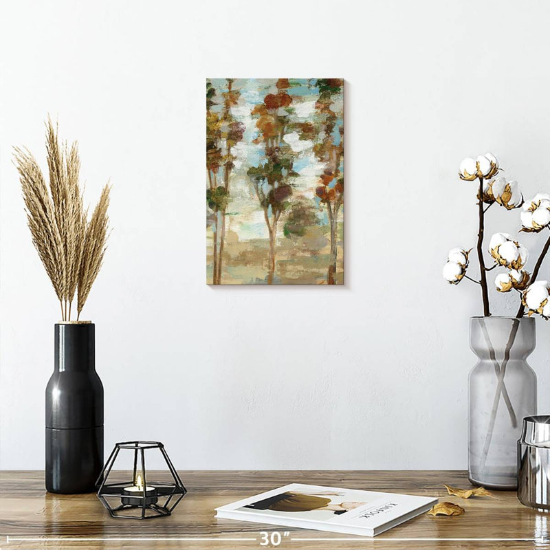 Harnek Serene Forest III, 12" H x 8" W