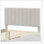 Lit plateforme tapissier avec couchette simple et 3 tiroirs Christiano-1266260598