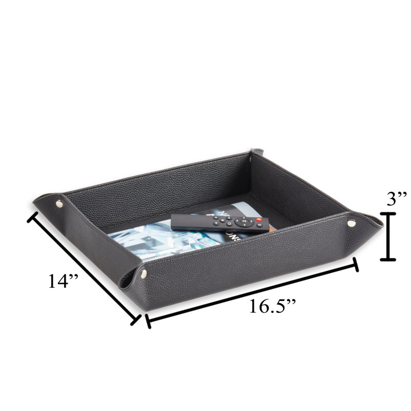 Yomtov Leather Tray