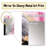 Wild Promises Abstract Gold Wave Pink And Black - Abstract Painting Unique Mirror, Modern Large Wall Mirror, Printed Metal Art-1342869261