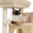 34-inch multi-layer plush cat tree-1156087194