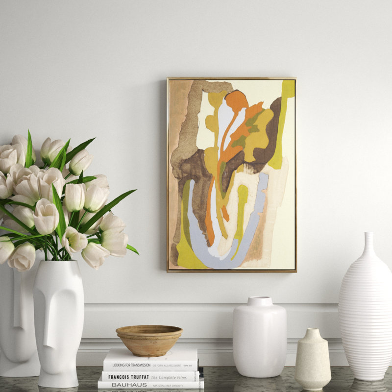 Floral In Neutral Painting
