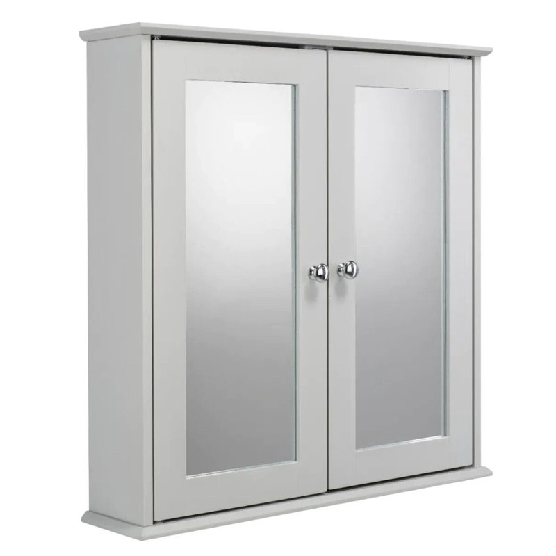 Amuel Solid Wood Wall Bathroom Cabinet